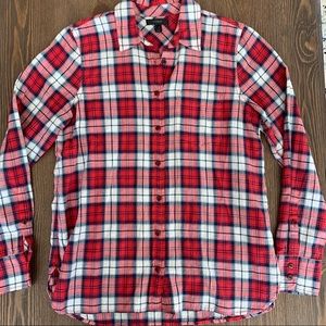 J. Crew plaid button down